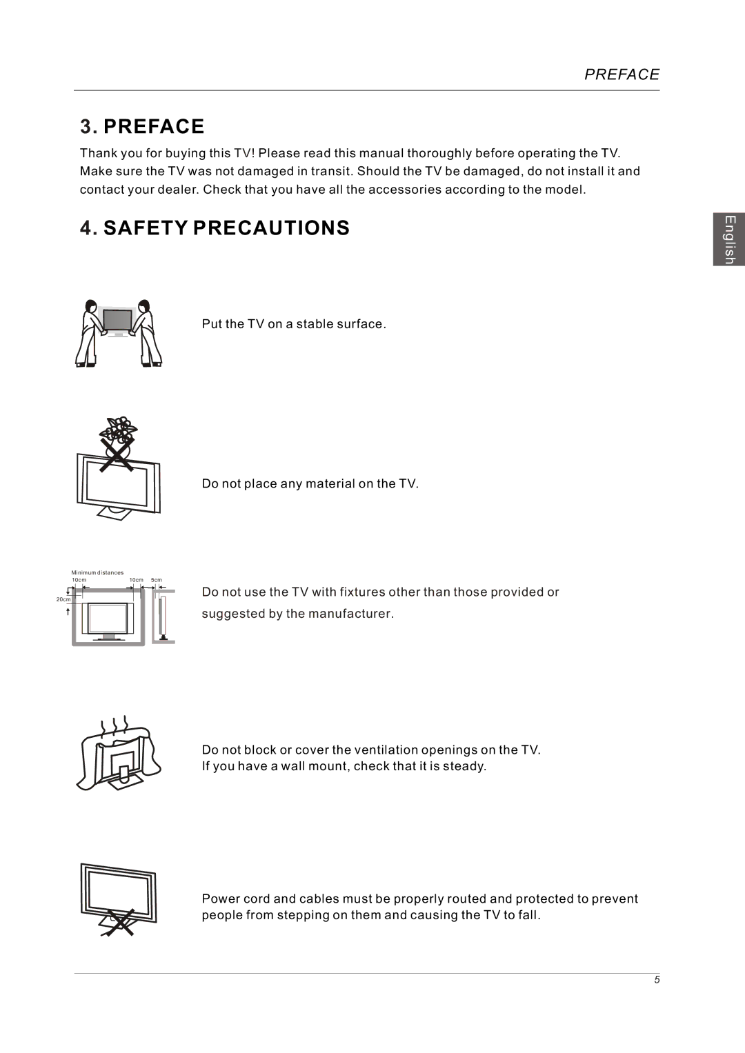 Westinghouse VR-3225 manual Preface 