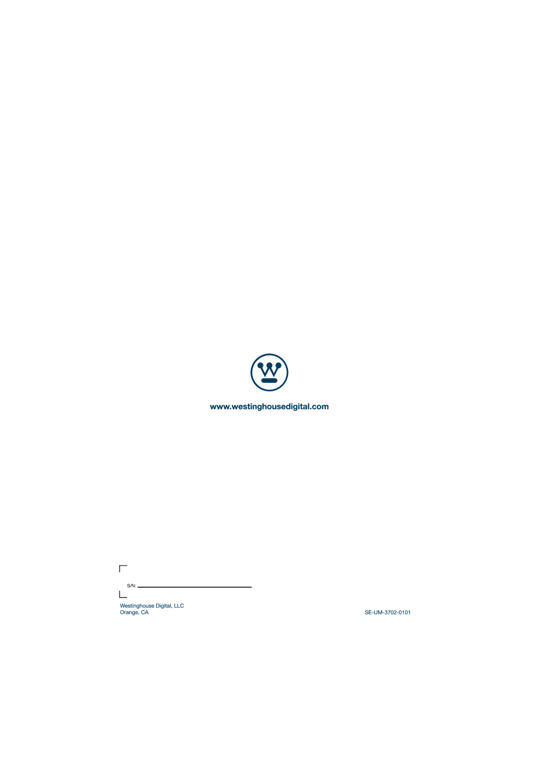 Westinghouse VR-3730 manual 