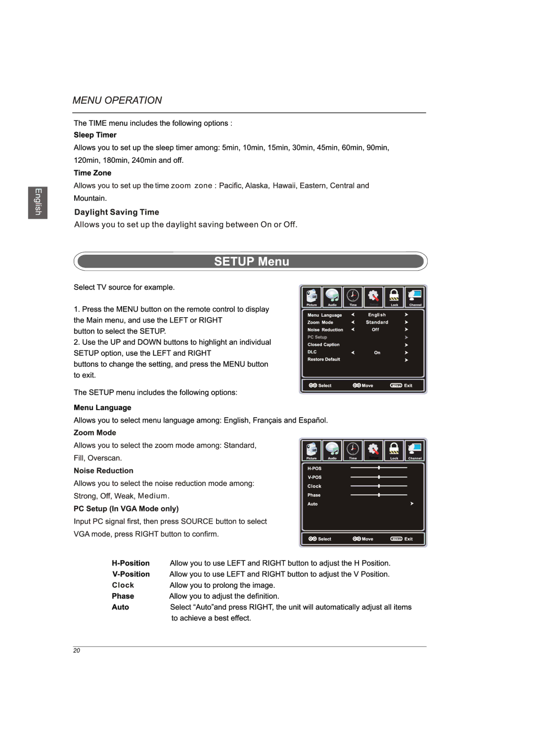 Westinghouse VR-5535Z manual 