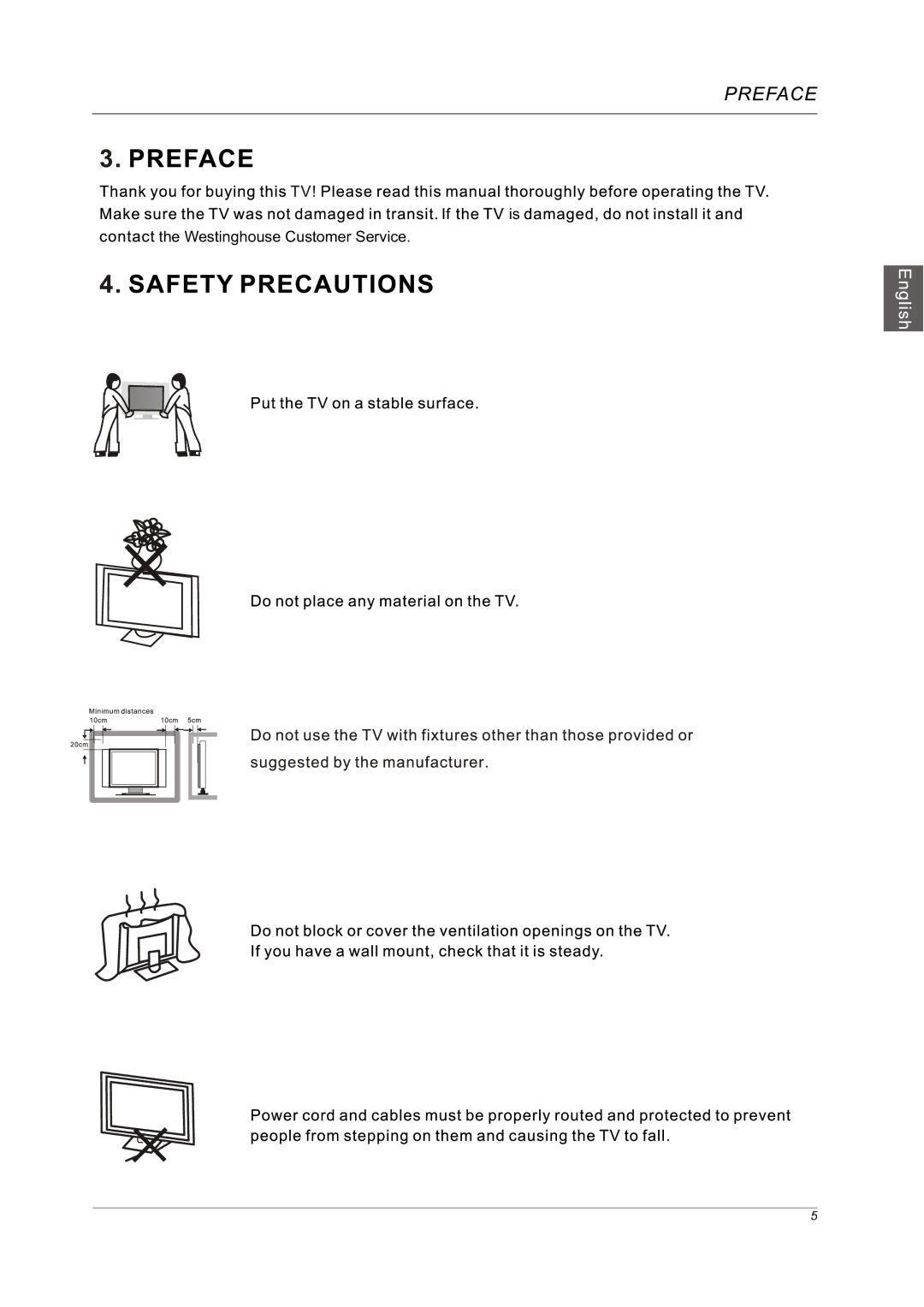 Westinghouse VR-5585DFZ user manual If is the Westinghouse Customer Service 