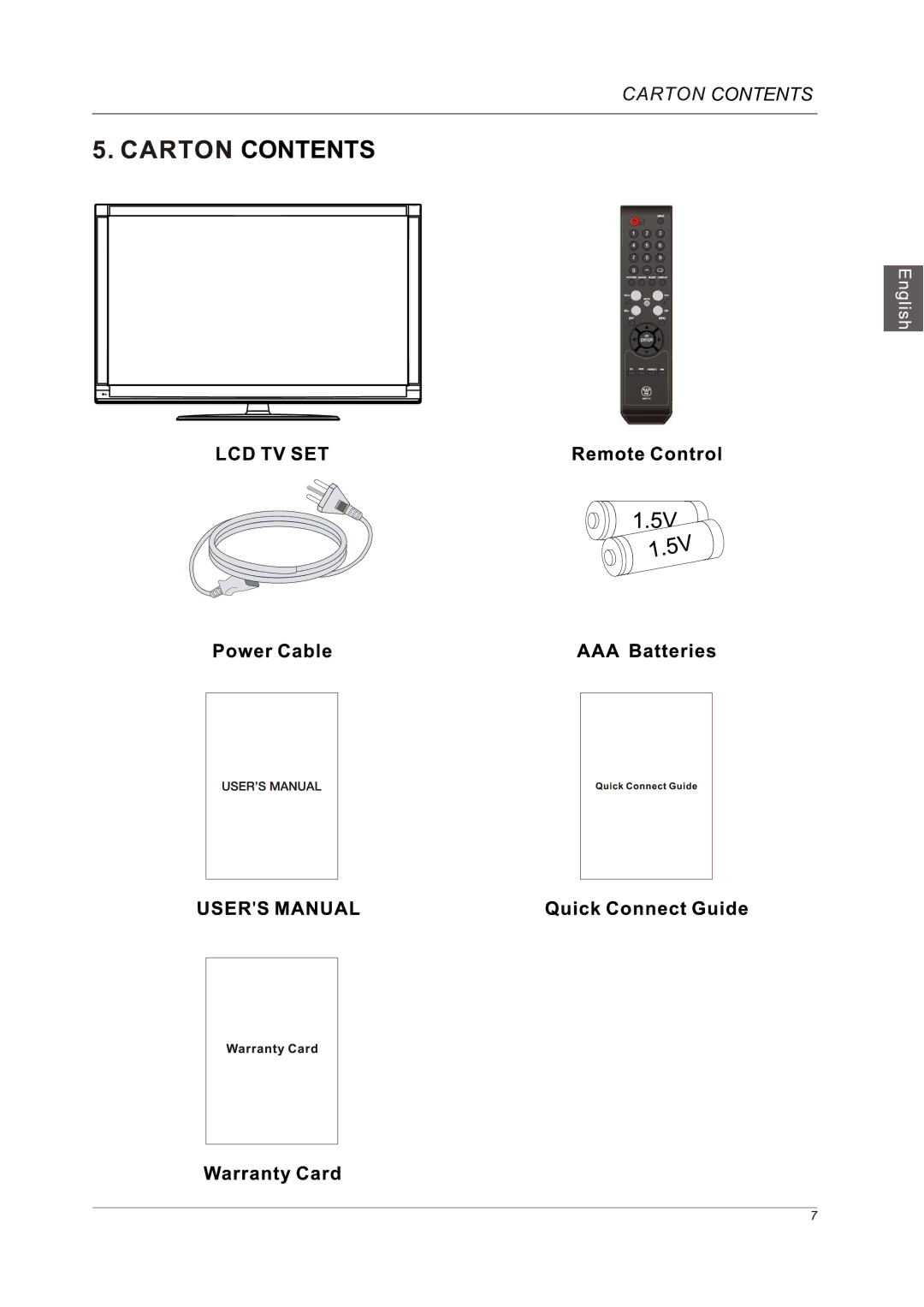 Westinghouse VR-5585DFZ user manual Contents 