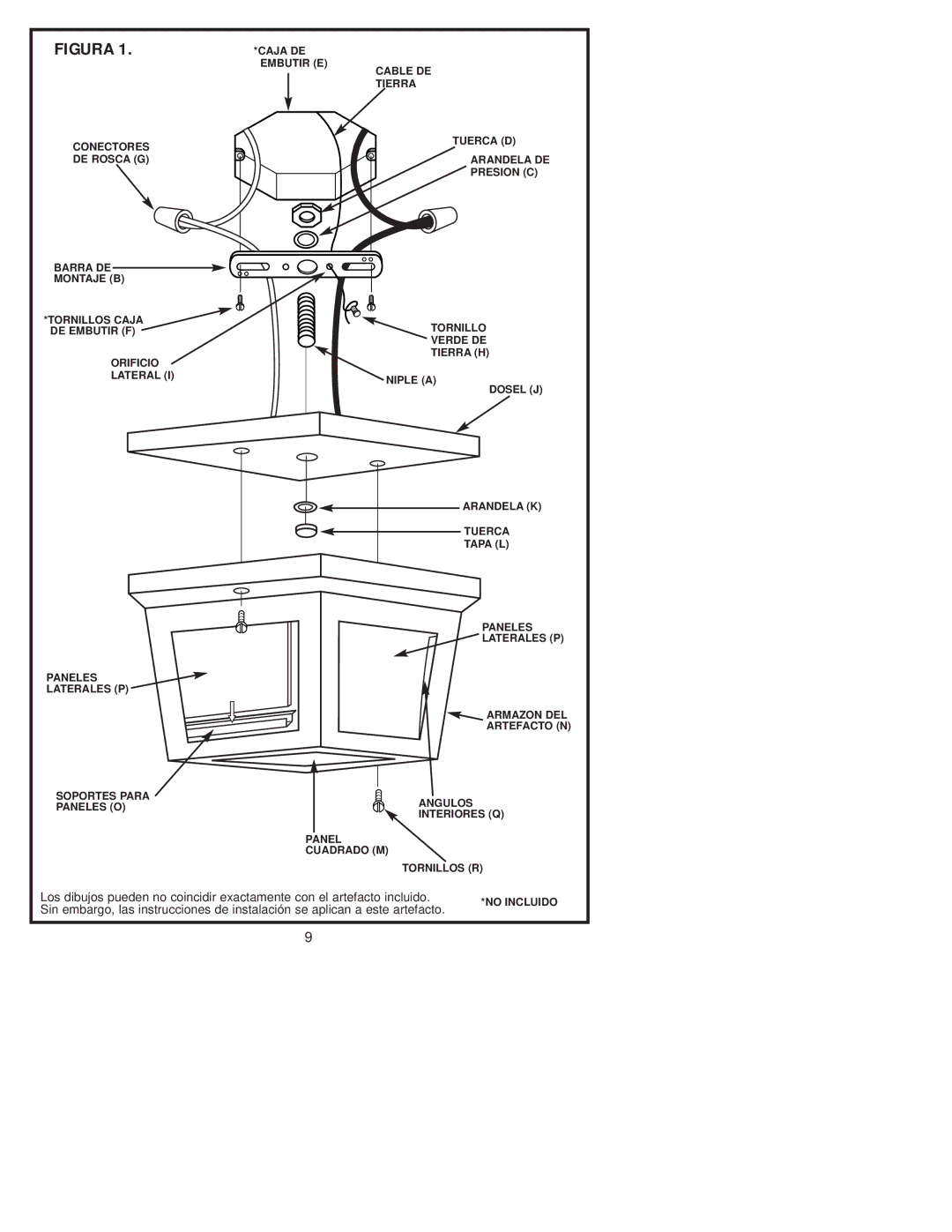 Westinghouse W-004 owner manual Figura 