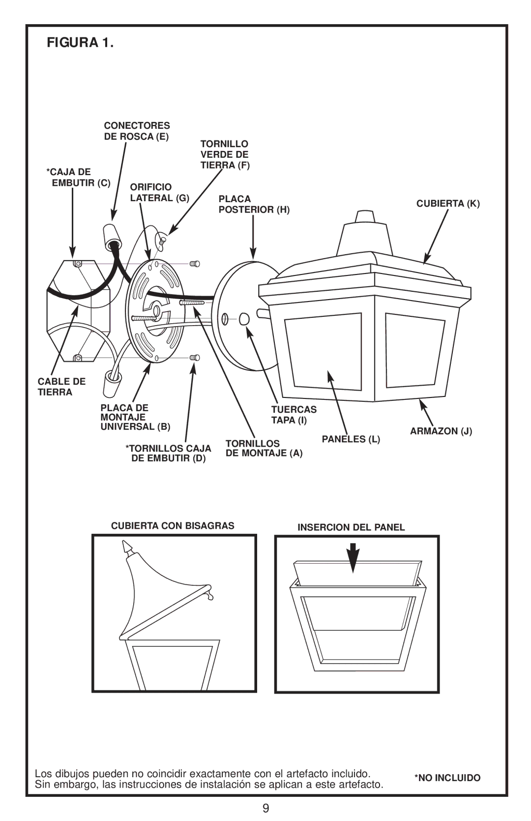 Westinghouse W-005 owner manual Figura 