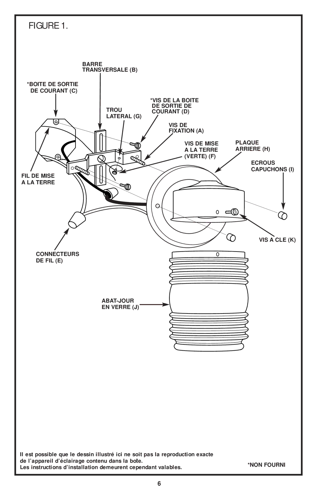 Westinghouse W-015 owner manual Les instructions d’installation demeurent cependant valables 