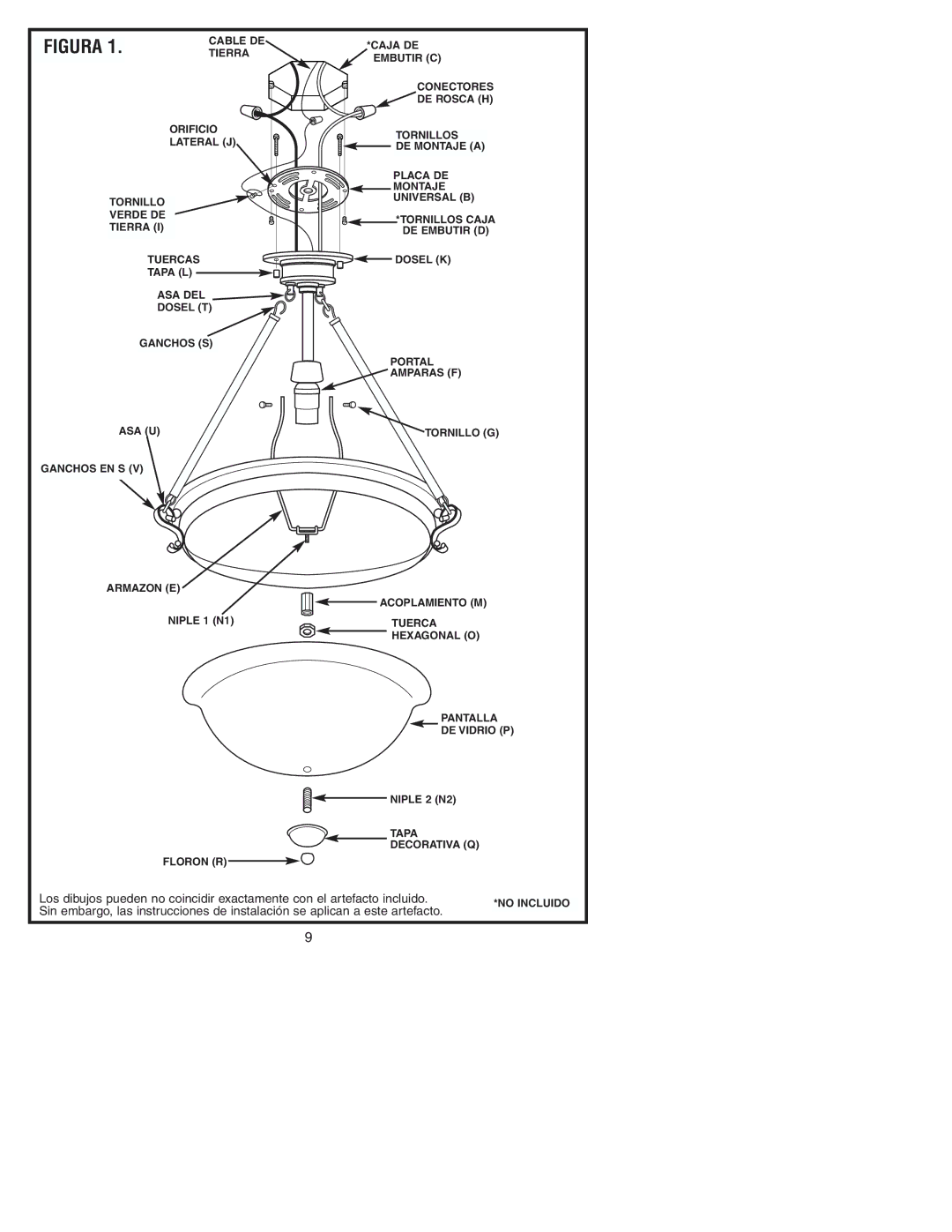 Westinghouse W-116 owner manual Figura 