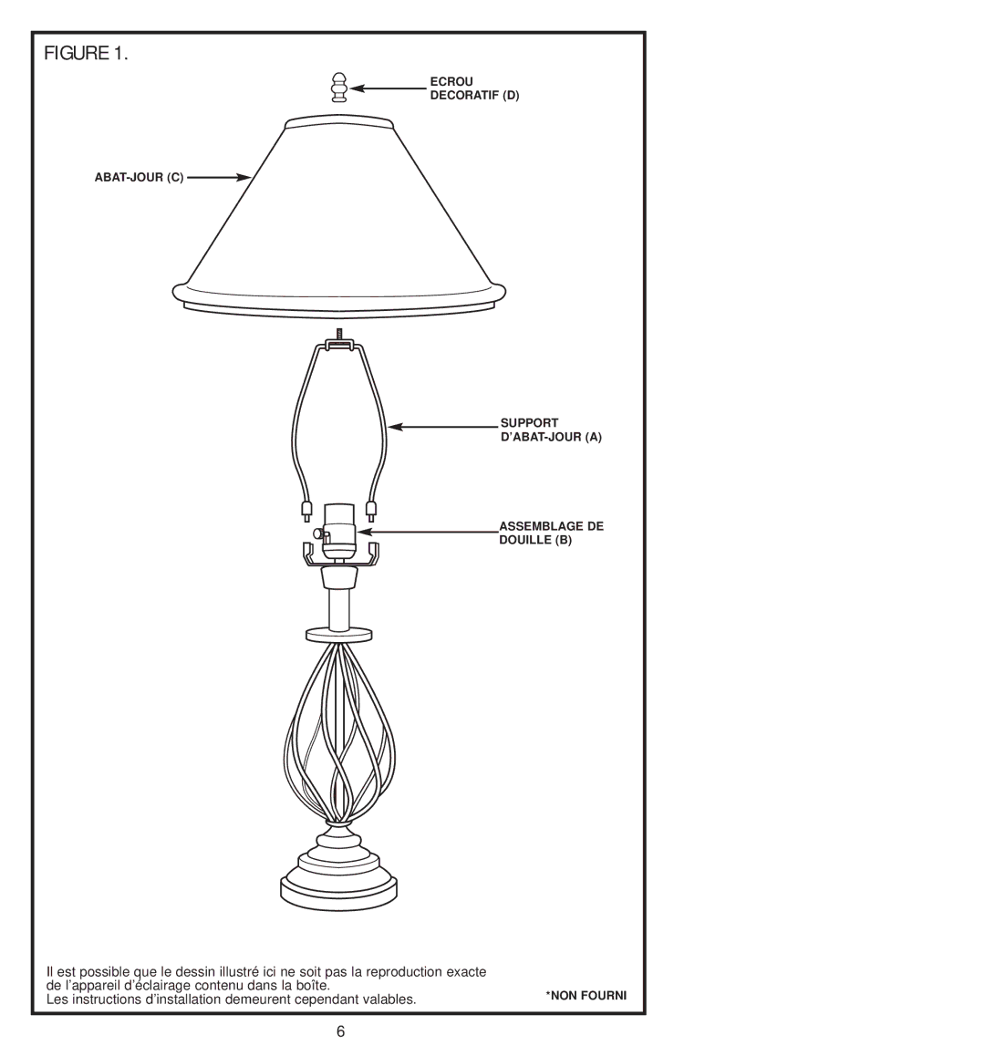 Westinghouse W-128 owner manual Les instructions d’installation demeurent cependant valables 