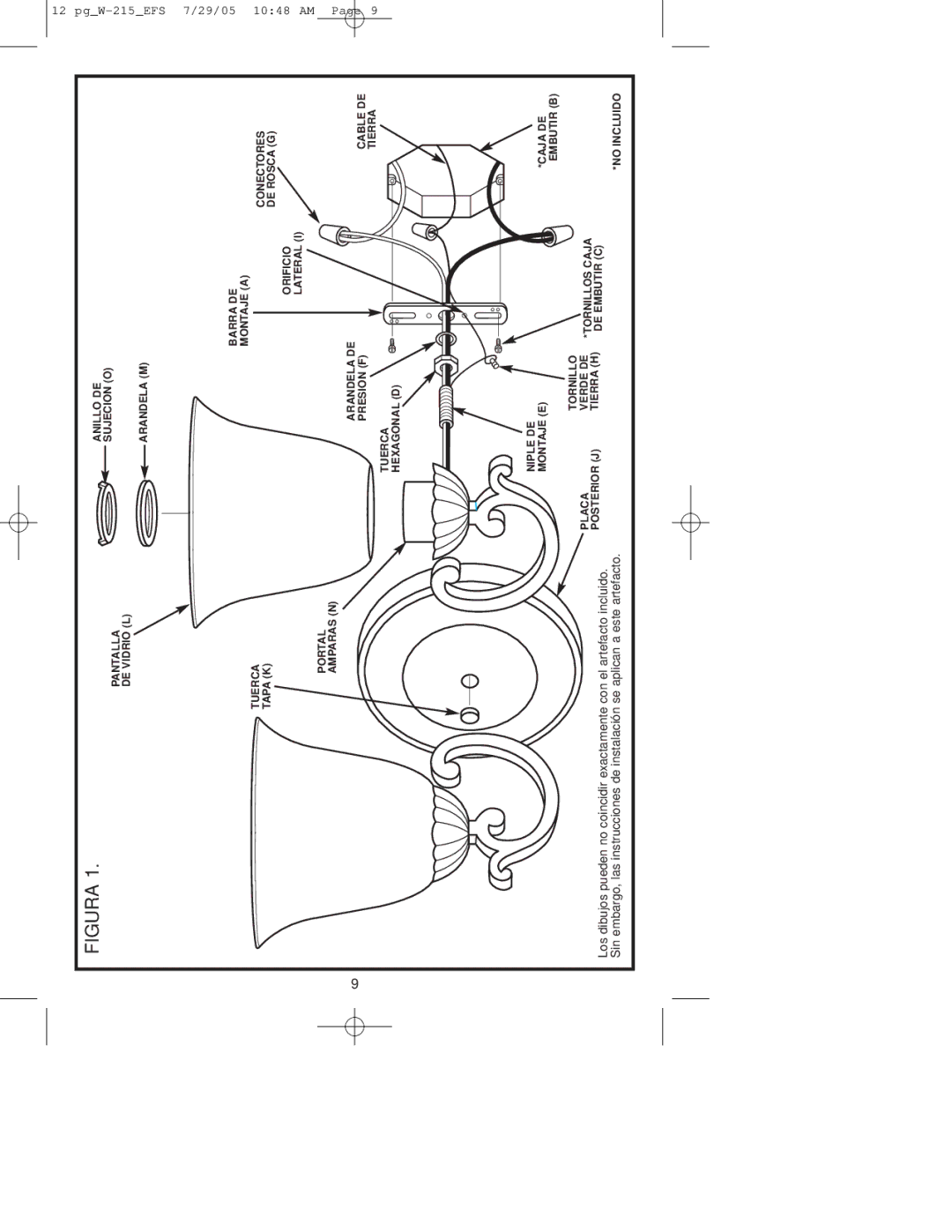 Westinghouse W-215 owner manual Figura 