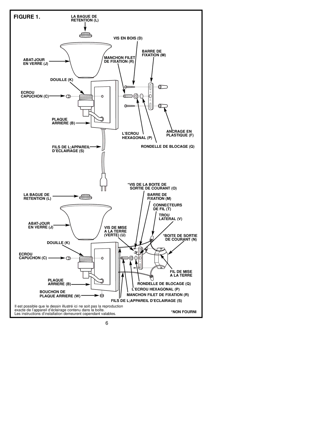 Westinghouse W-231 owner manual LA Bague DE 