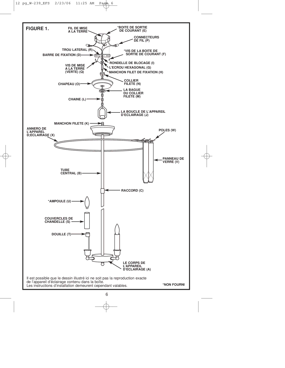 Westinghouse W-239 owner manual NON Fourni 