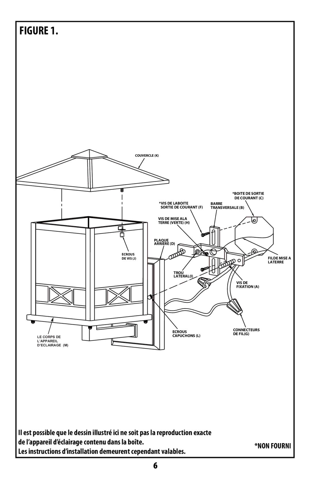 Westinghouse w-355 071910 owner manual Ecrous 