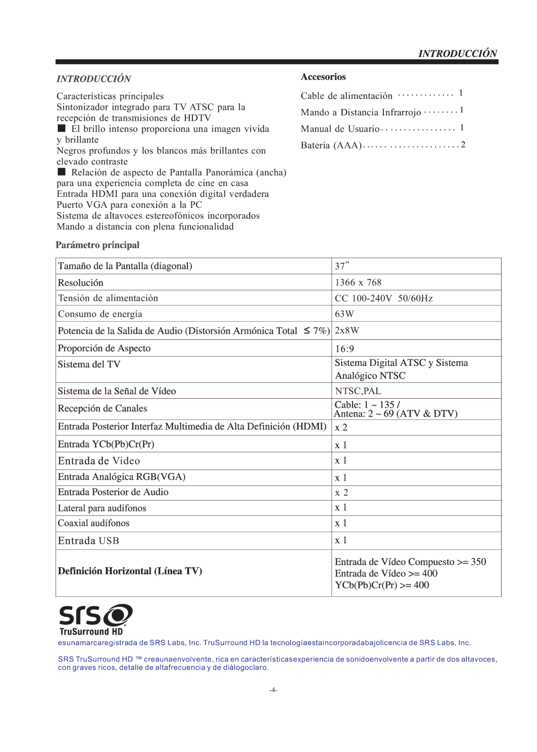 Westinghouse DW37H1G1, Westinghouse Television manual Video 