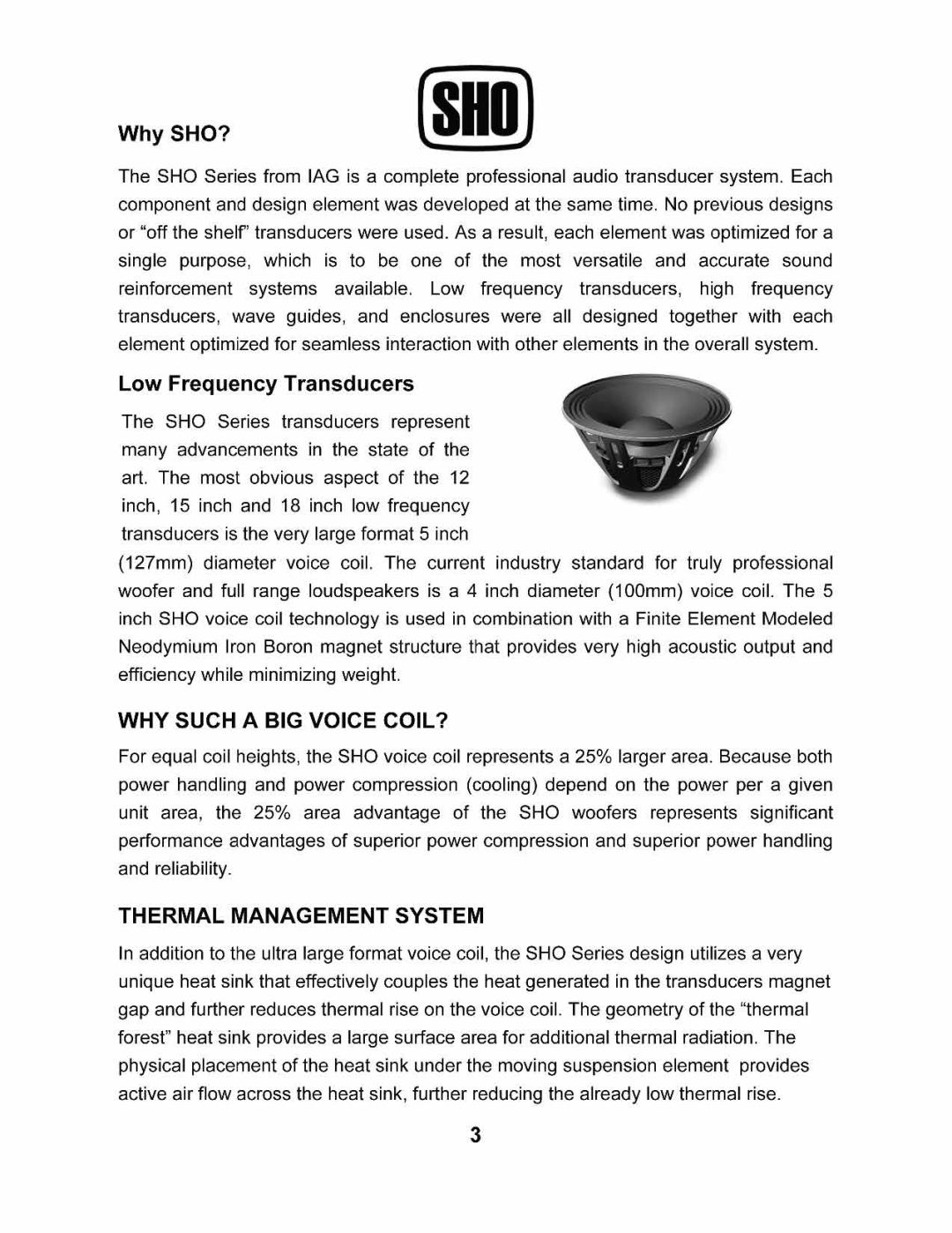 Wharfedale SH1500, SH1800, SH2800 manual 