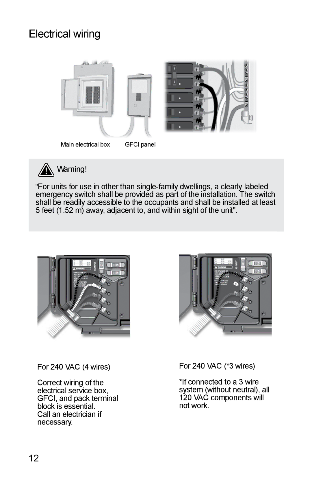 Whirlpool 11-0086-11 owner manual Electrical wiring 