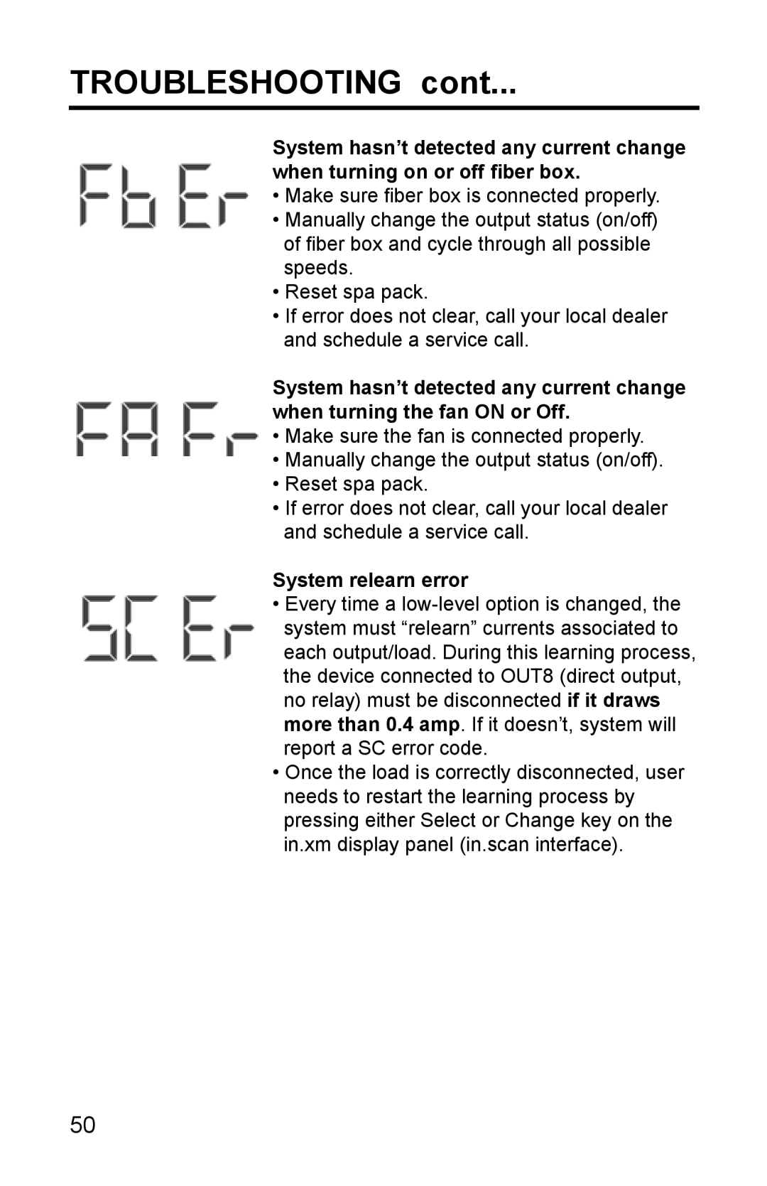 Whirlpool 11-0086-11 owner manual System relearn error 