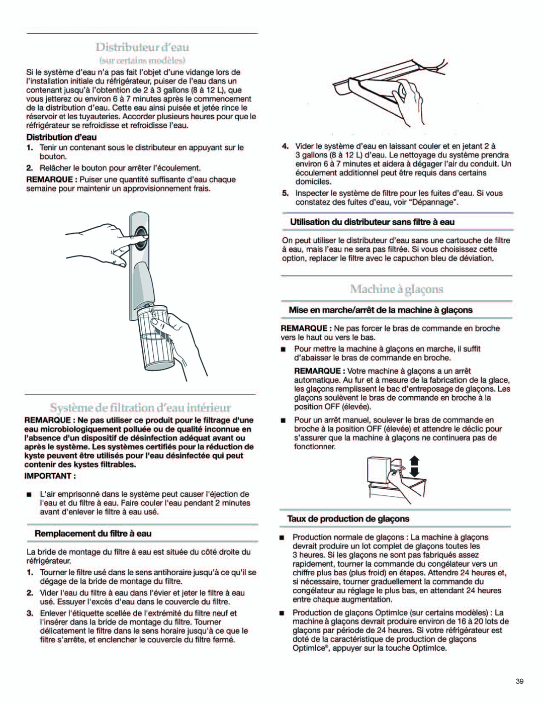 Whirlpool 12828125 manual 