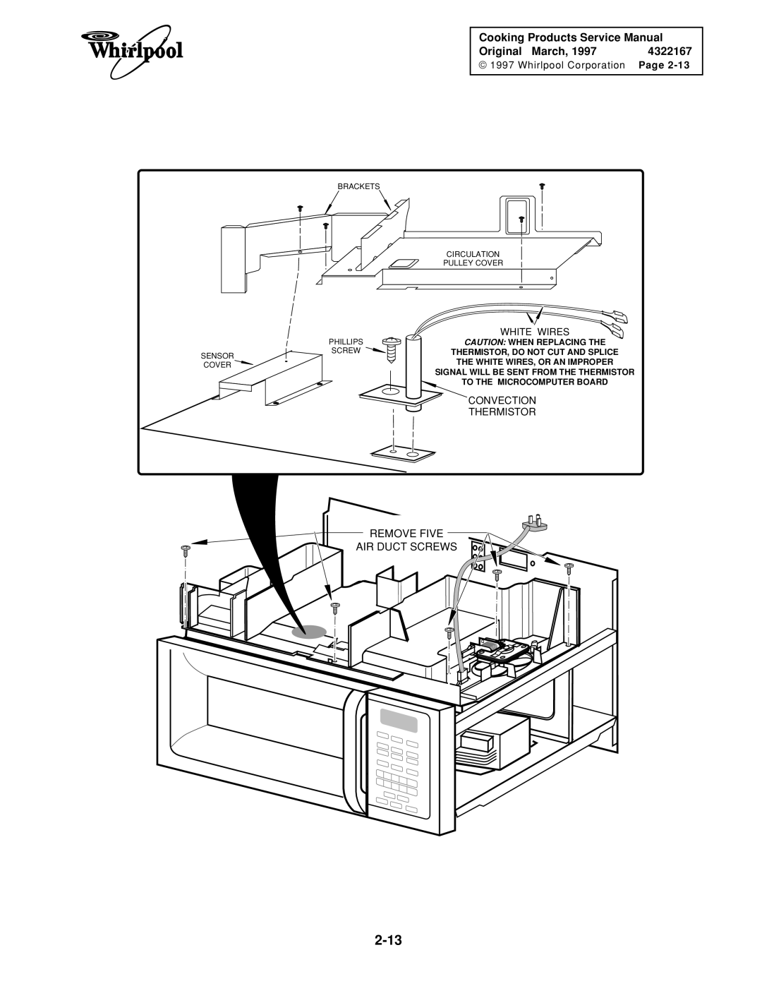 Whirlpool 1997 E service manual Remove Five 