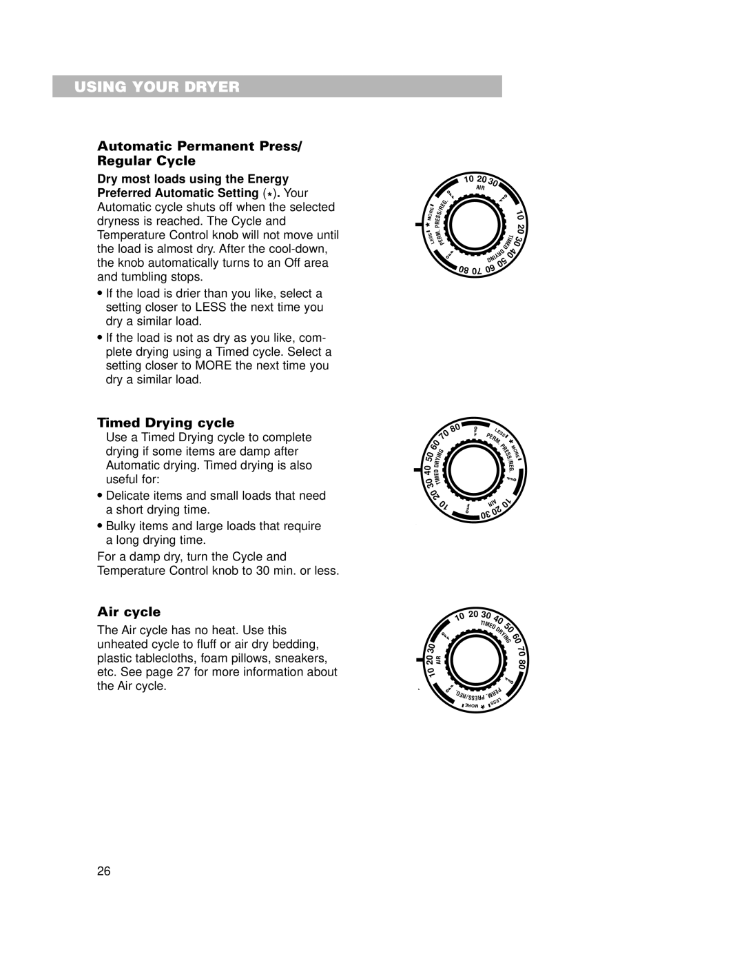 Whirlpool 240-volt installation instructions Automatic Permanent Press/ Regular Cycle 