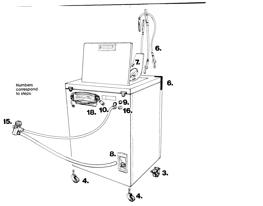 Whirlpool 334702G manual Correspond to steps 