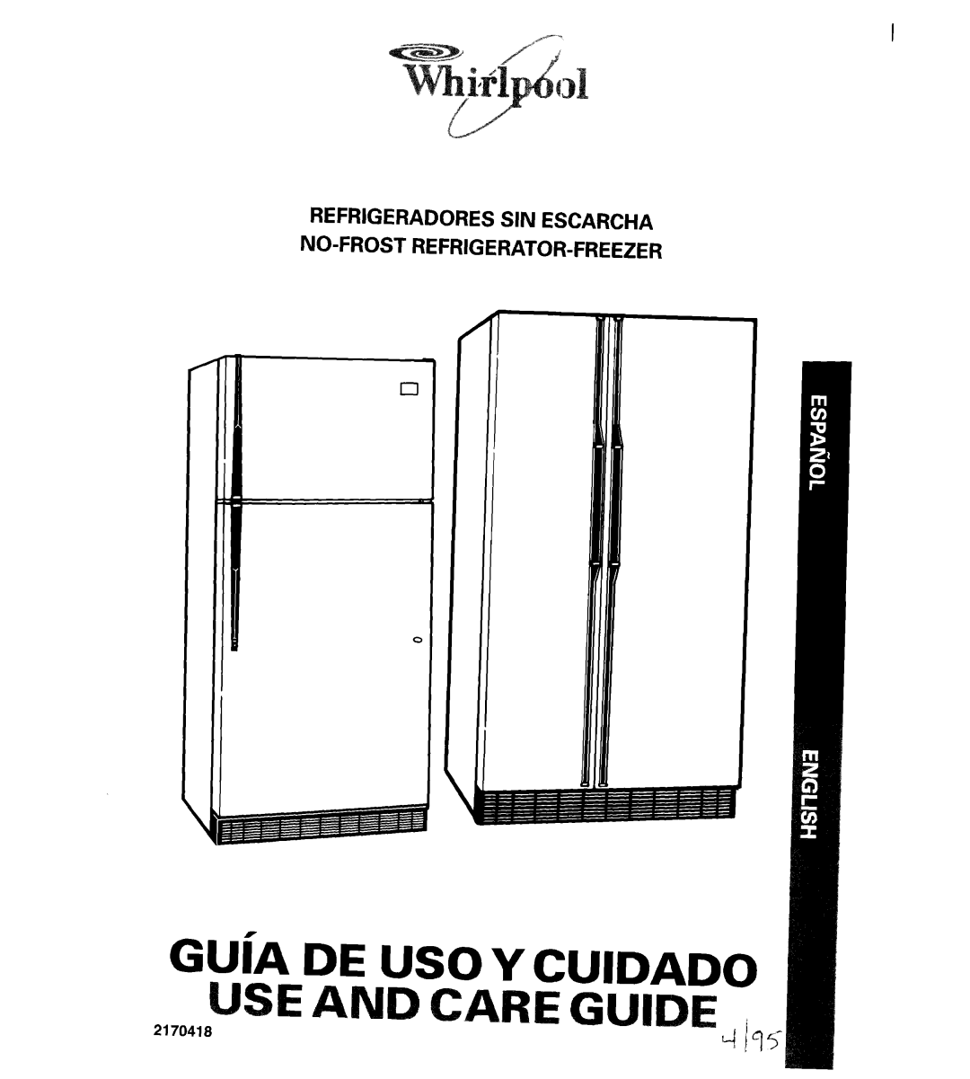 Whirlpool 3ET22DKXDN00 manual GUiA DE Usoy Uidado 