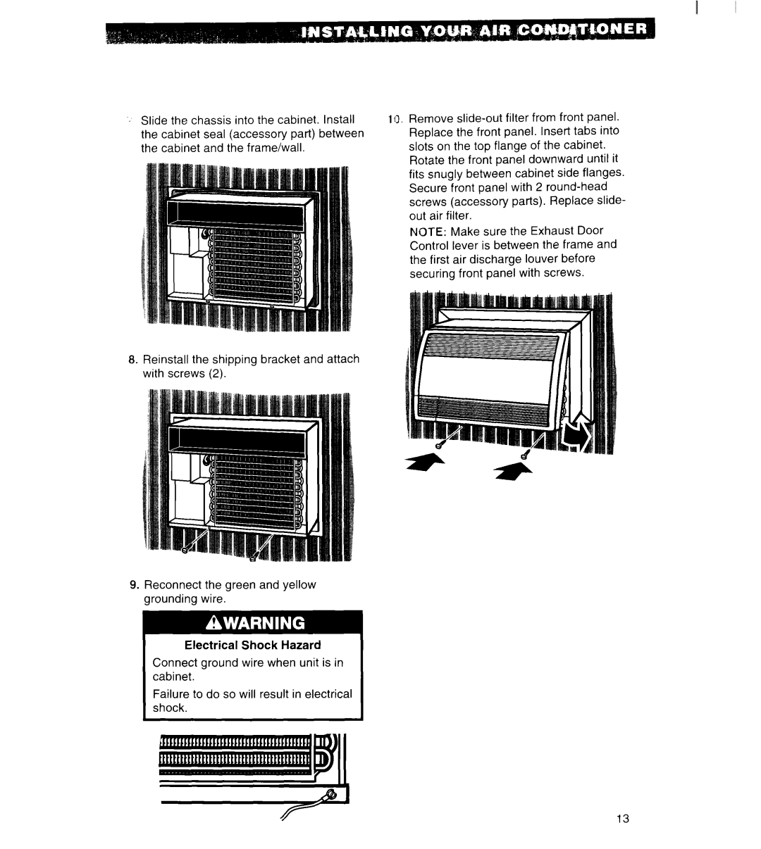 Whirlpool 3QACM07XD2 important safety instructions 