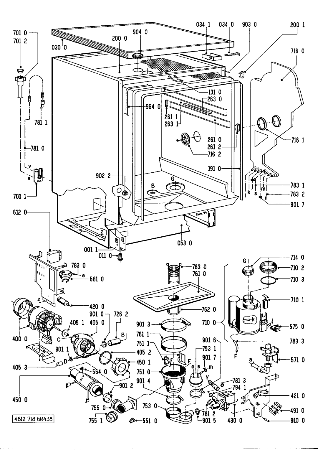 Whirlpool 431, WT service manual 701, 2611, ~YIffifr-.. a~, GI 8/a~ 7140 