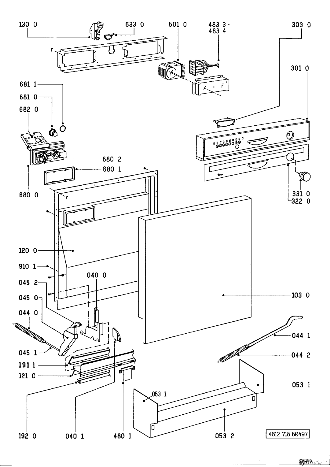 Whirlpool 431, WT service manual ~»~tIm~~.~, 680 331 322 120 103 044 053 