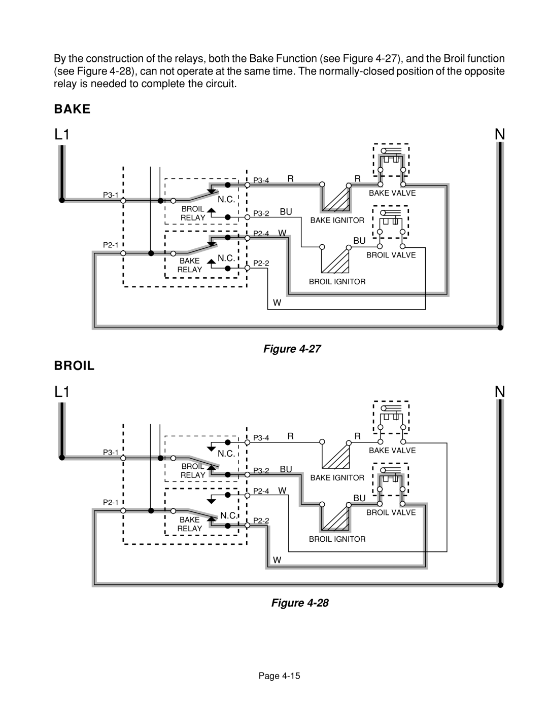 Whirlpool 4322452 manual Bake, Broil 