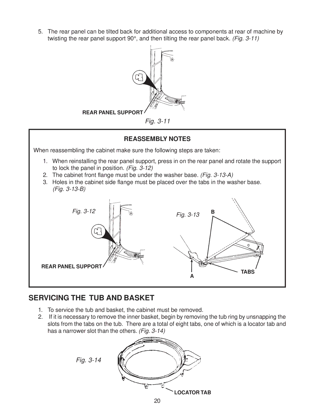 Whirlpool 4322616 manual Servicing the TUB and Basket 