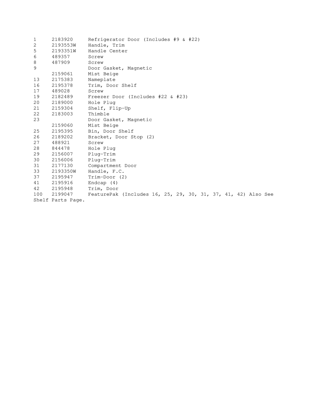 Whirlpool 4398230 manual 