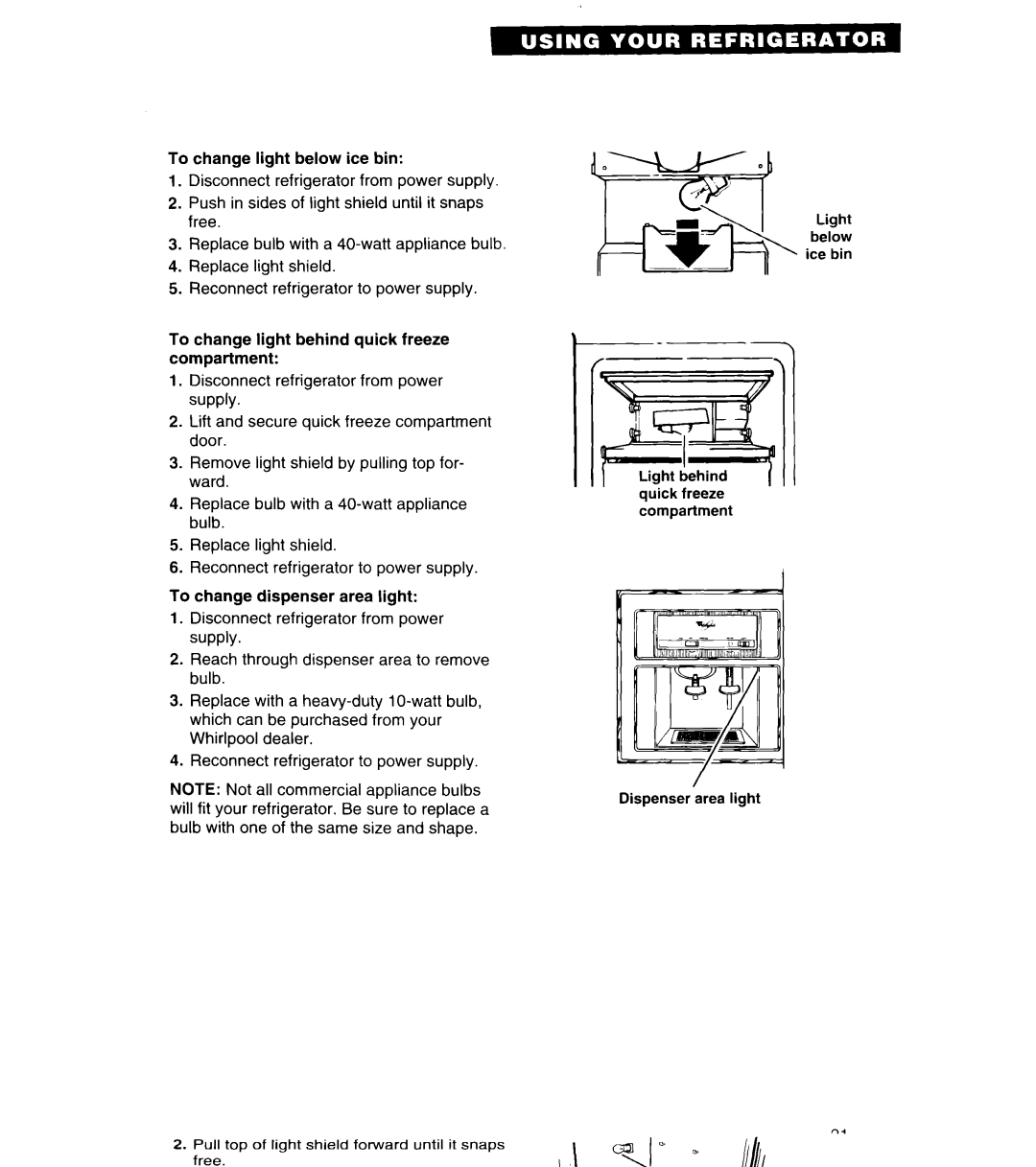 Whirlpool 4ED27DQ important safety instructions 