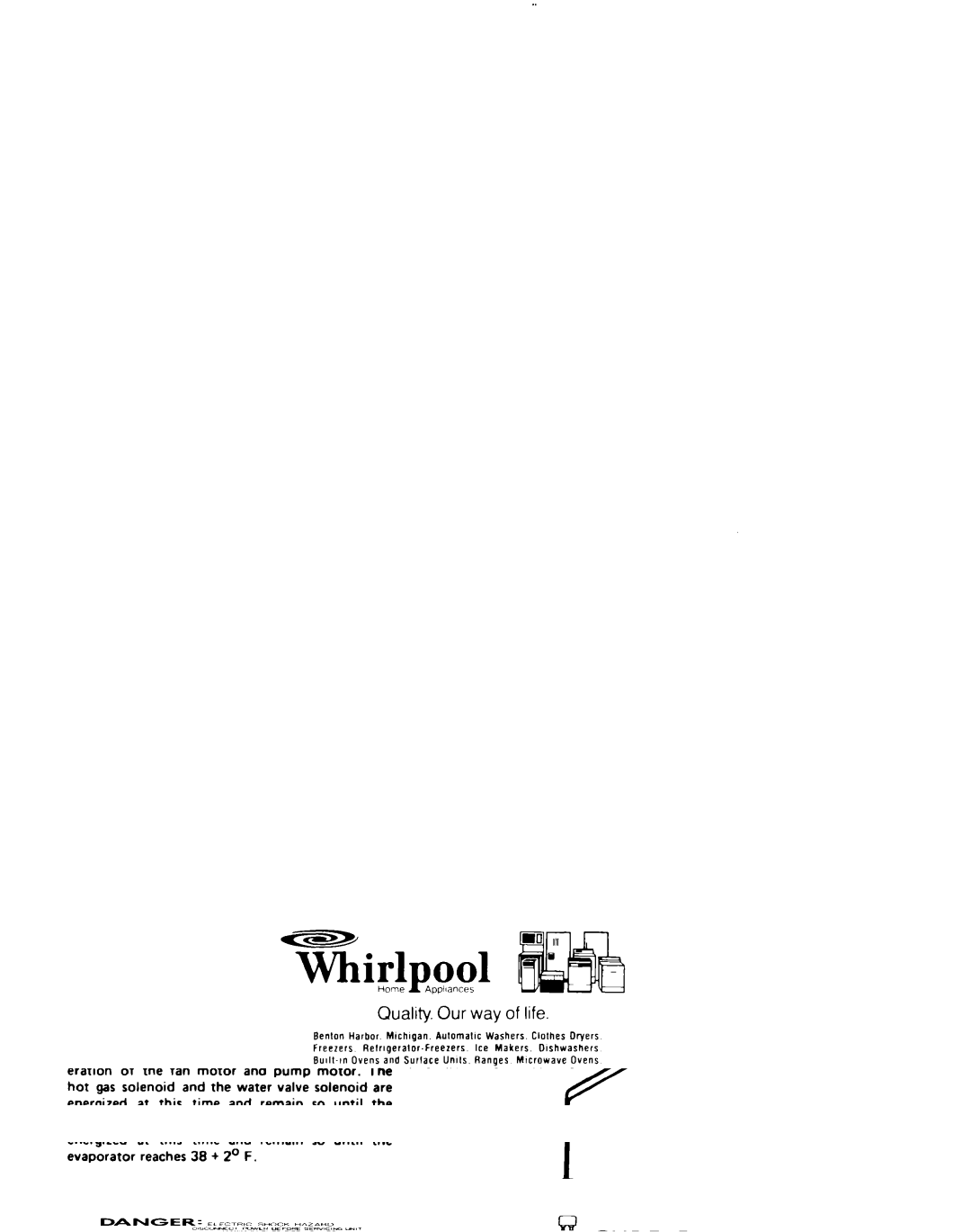 Whirlpool 50 manual Quality. Our way of life 