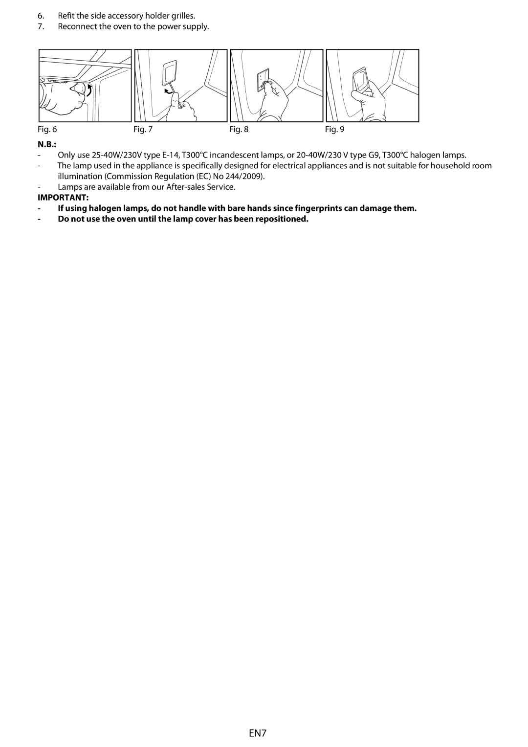 Whirlpool 663 manual do utilizador EN7 