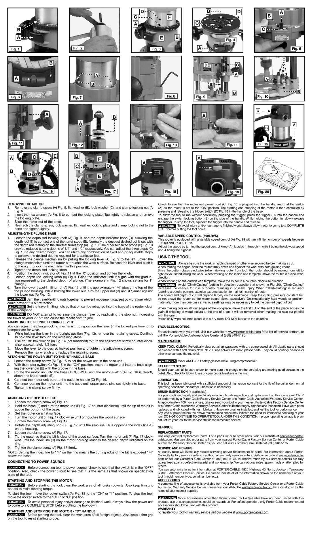 Whirlpool 6931, 691, 690LRVS instruction manual Service 