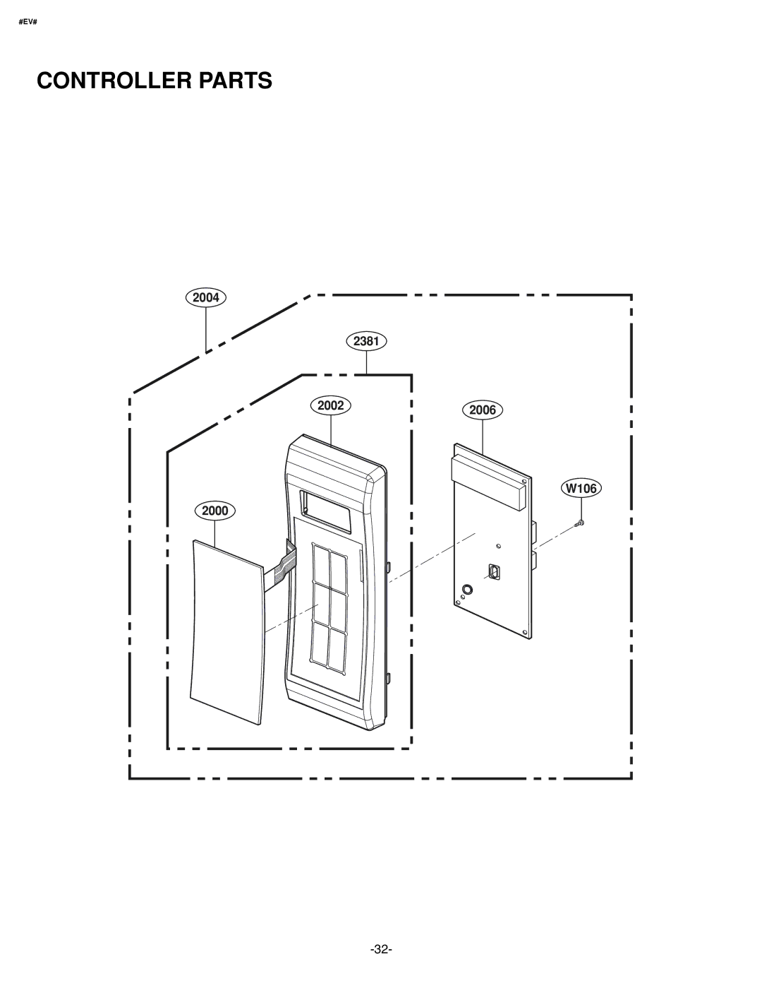 Whirlpool 721.663398 manual Controller Parts 