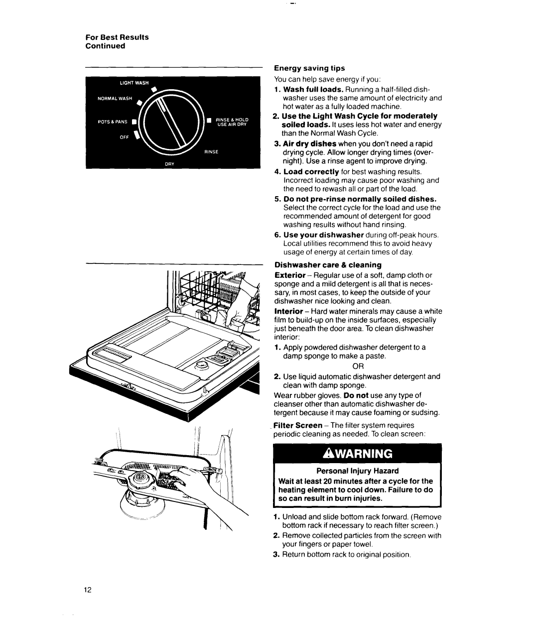 Whirlpool 8400 Series, 8300 Series manual 