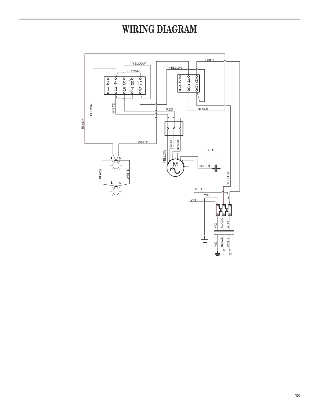 Whirlpool 9760266 installation instructions Wiring Diagram 