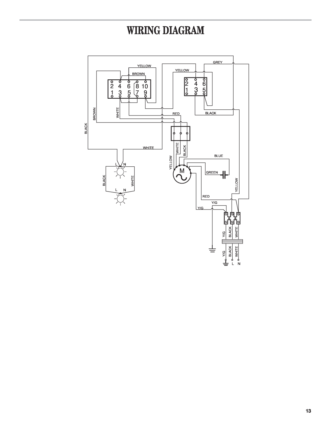 Whirlpool 9760266 installation instructions Wiring Diagram 