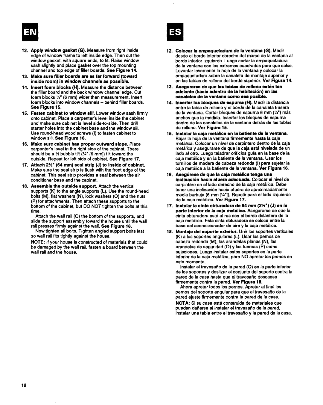 Whirlpool ACM184XA0 manual 