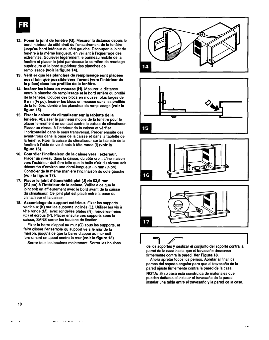 Whirlpool ACM184XA0 manual 