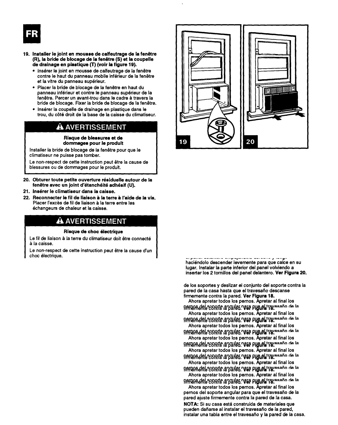 Whirlpool ACM184XA0 manual 