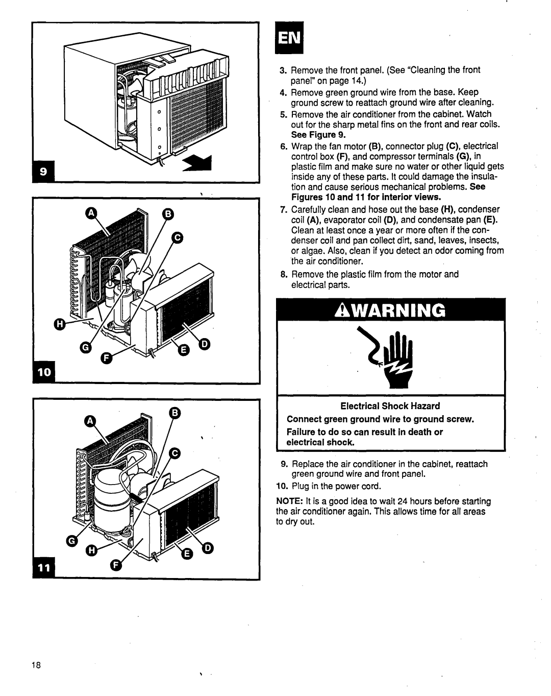 Whirlpool ACM184XE1 manual 