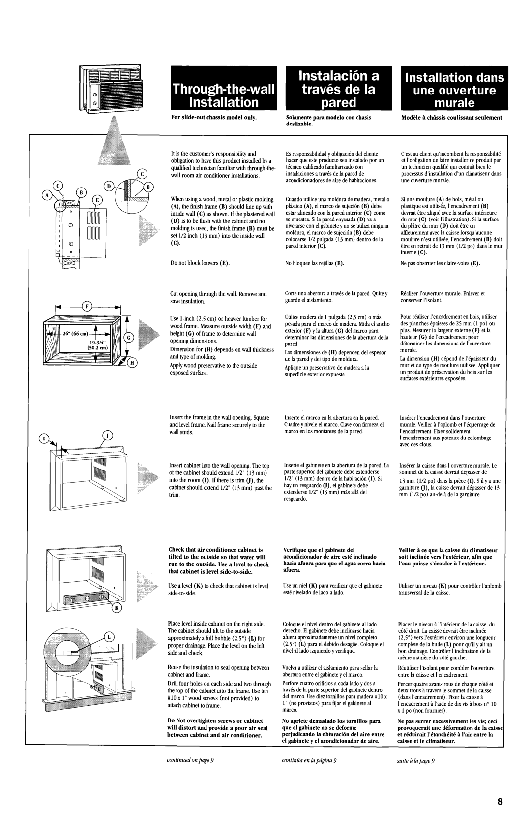 Whirlpool ACM184XE1 manual 