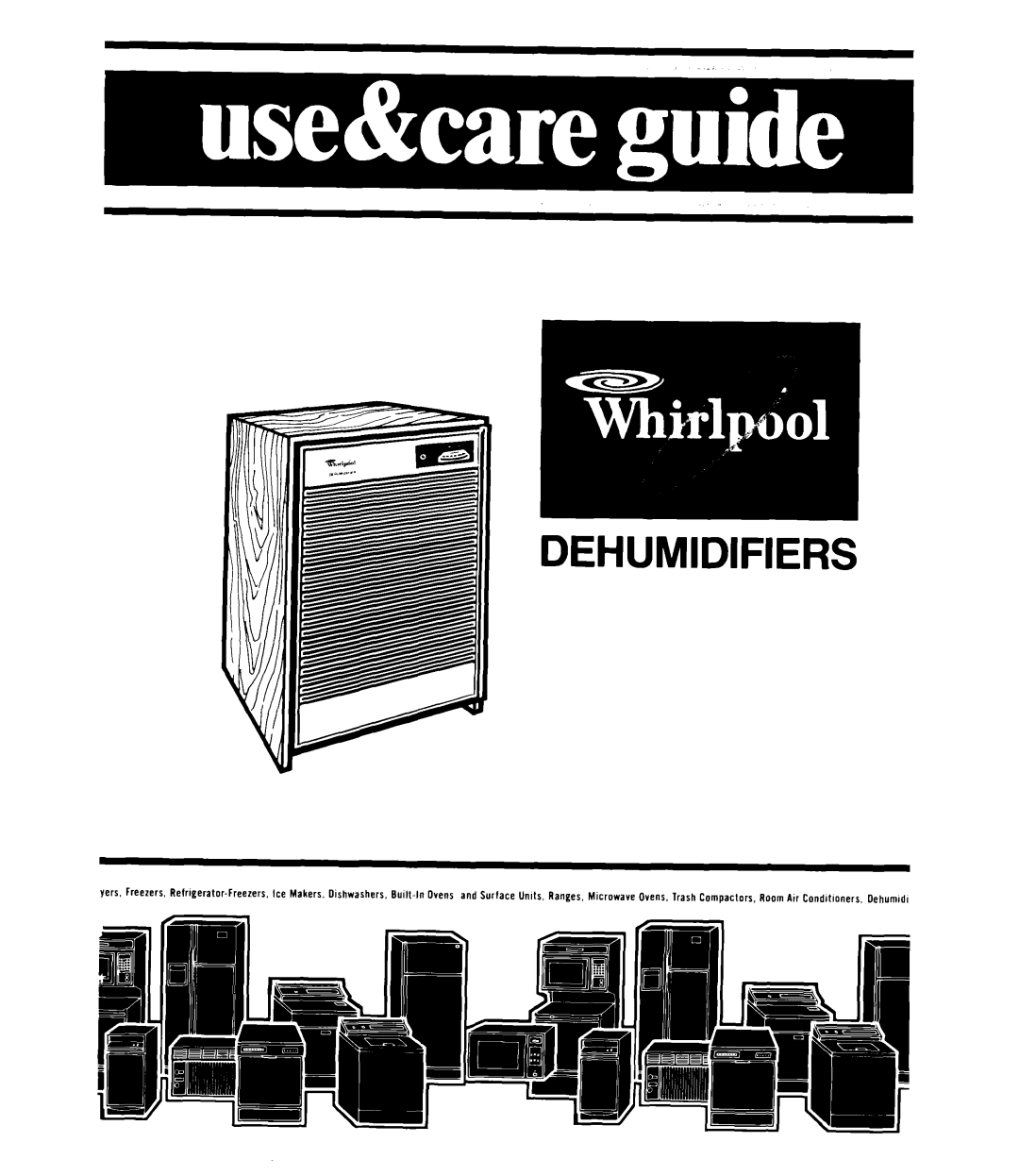 Whirlpool AD0402XM0 manual Dehumrdl 