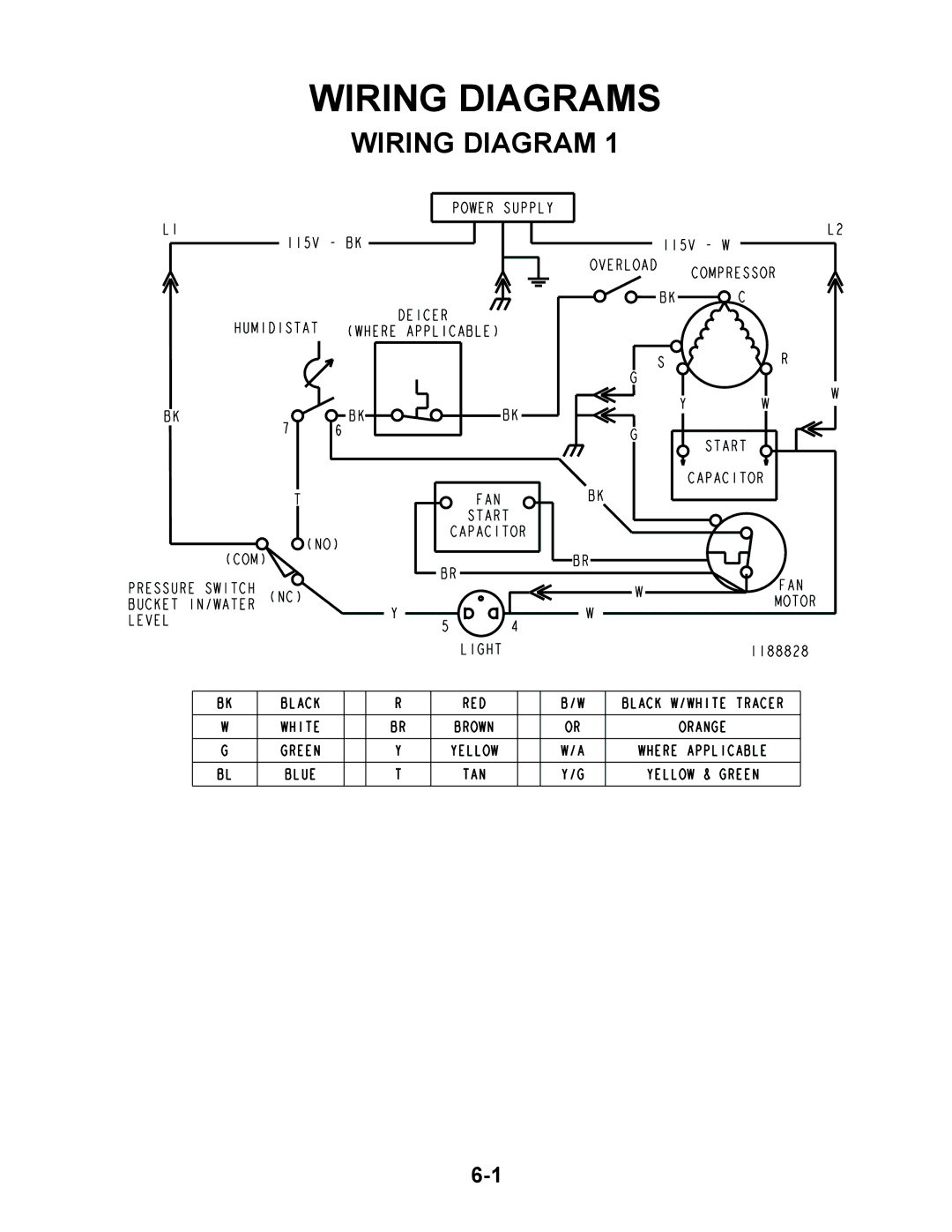 Whirlpool AD35DSS, AD50DSS, AD70USS, AD50USS, AD25BSS, AD35USS manual Wiring Diagrams 