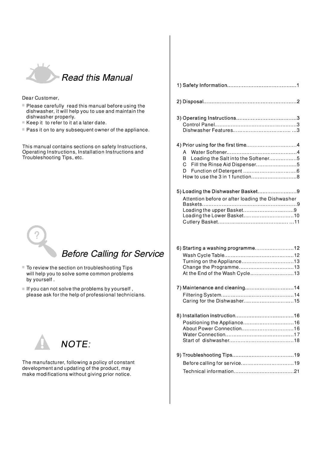 Whirlpool ADP 451 manual 