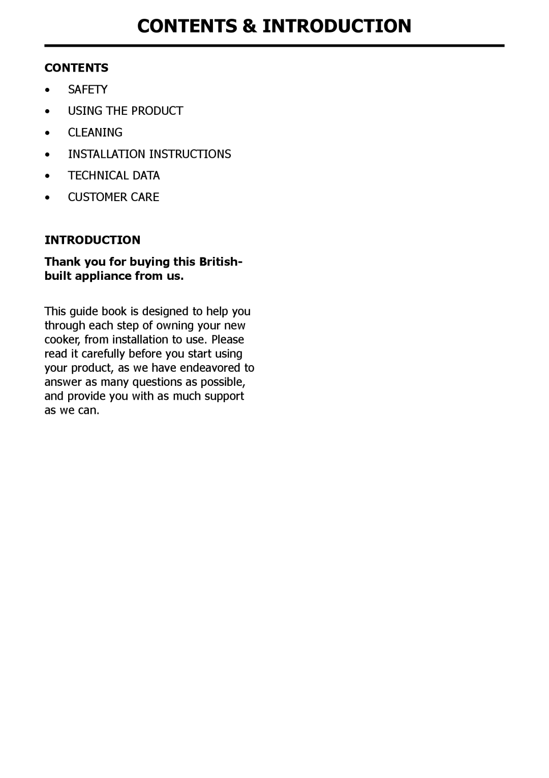 Whirlpool AKP 803, AKP 801, AKZ 162, AKP 161, AKZ 517 manual Contents & Introduction 