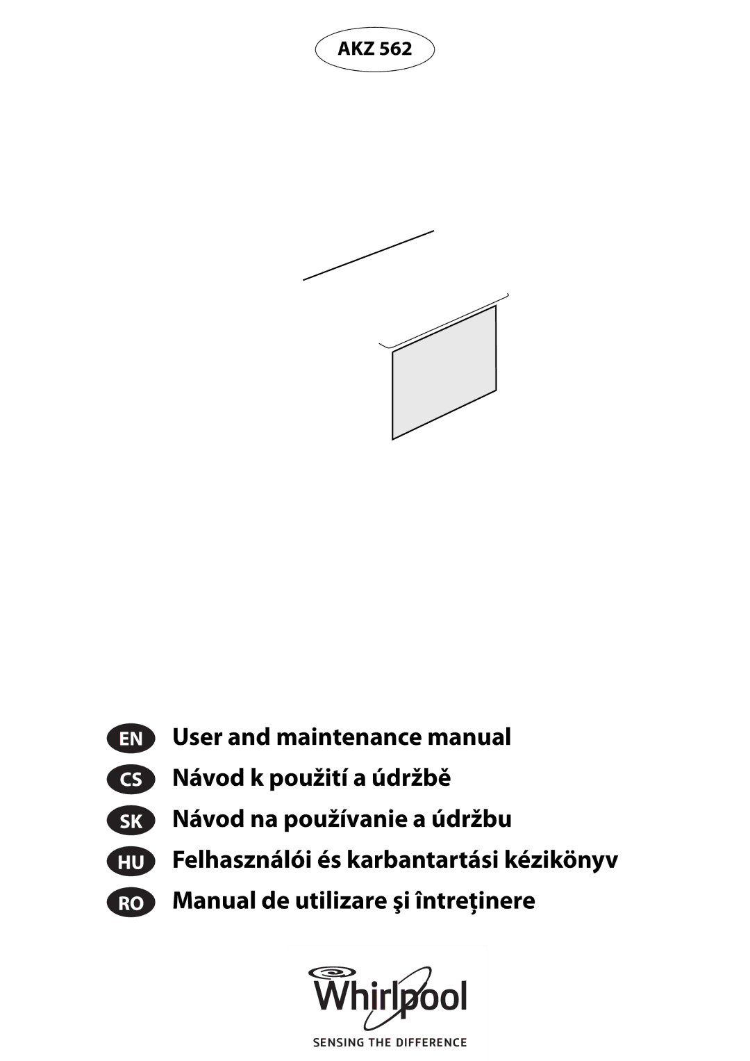 Whirlpool AKZ 562 manual 