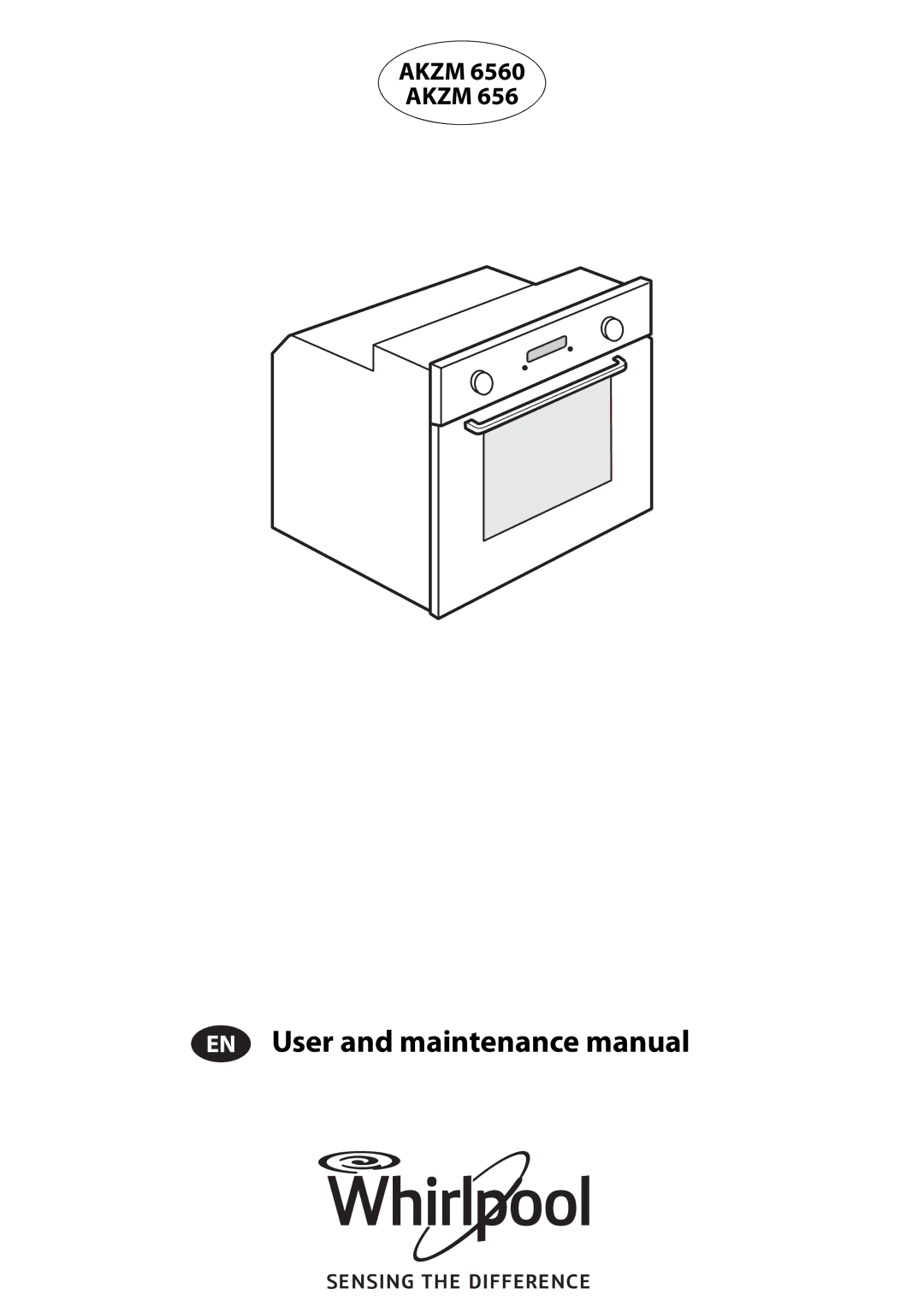 Whirlpool AKZM 6560 manual EN User and maintenance manual 