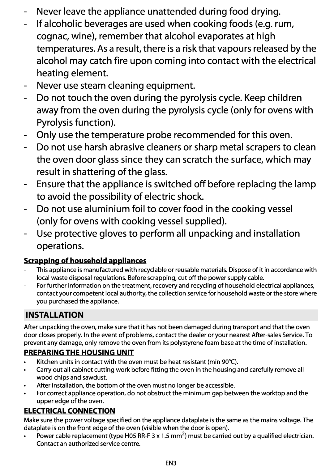 Whirlpool AKZM 775 manual do utilizador Never leave the appliance unattended during food drying 