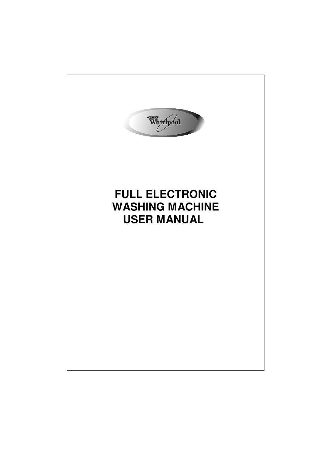 Whirlpool AWG 3102C/ AWG 5102C/ AWG 5122C user manual 